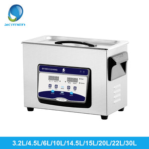 SKYMEN Ultrasonic Cleaner 3.2L/4.5L/6L/10L/14.5L/15L/20L/22L/30L Washing Main Board Laboratory Medical Appliance Golf Clubs