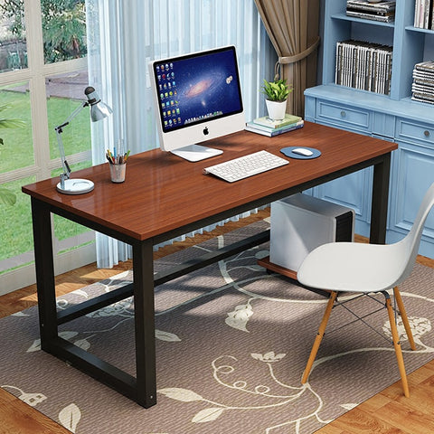 100*50cm Wooden Durable Computer Desk Laptop Table for Home Office Working Study