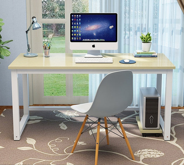 100*50cm Wooden Durable Computer Desk Laptop Table for Home Office Working Study