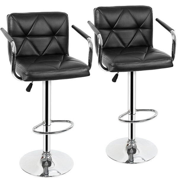 2pcs Stylish Bar Chair Modern European & Americal Bar Stool Swivel Lifting High Stool tabouret de bar for Home Bar Funiture HWC