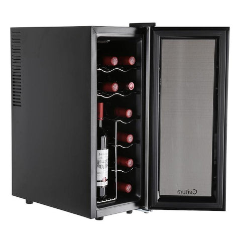 35L 12 bottles Electric Wine Cabinet Compressor Refrigerator Wine Cooler Wine Storage Cabinet Wine Cooler Cellar Wine Cooler