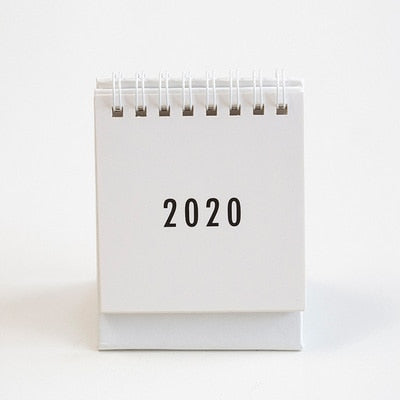 Desktop Mini Calendar 2020 Can be DIY Weekly Plan Schedules Office Desk Decoration Paper Stationery For Office Worker