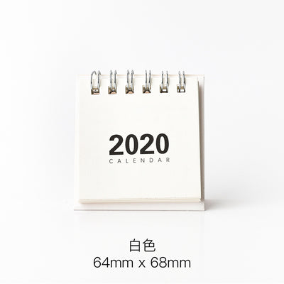 Desktop Mini Calendar 2020 Can be DIY Weekly Plan Schedules Office Desk Decoration Paper Stationery For Office Worker