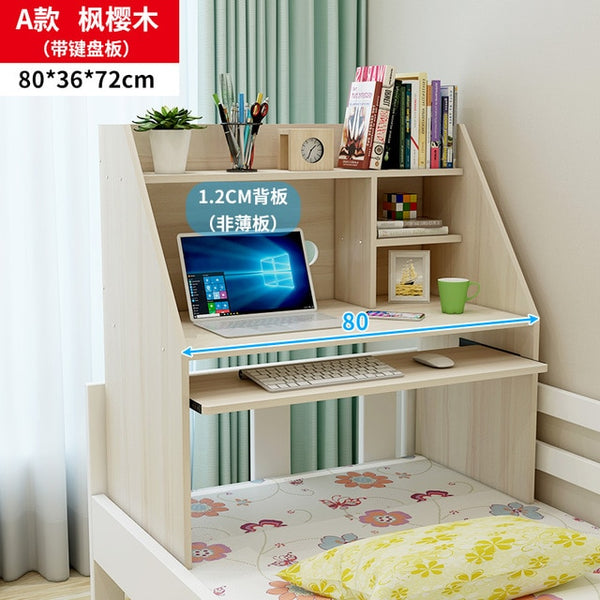 computer desk, college students' dormitory, artifact, upper and lower bunks, lazy desk, dormitory, small table