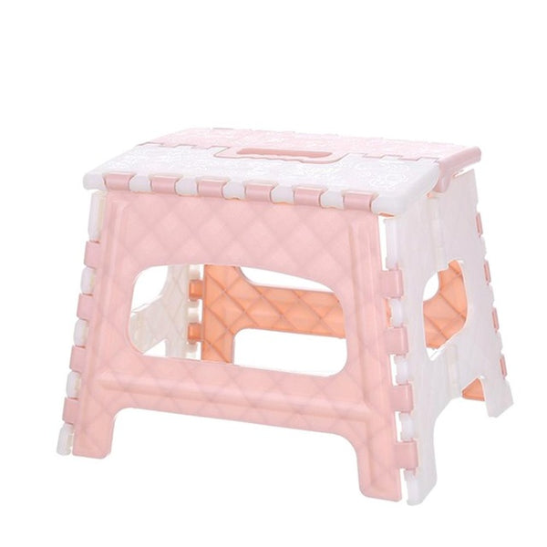 Plastic Multi Purpose Folding Step Stool Home Train Outdoor Storage Foldable Outdoor Storage Foldable Kids holding stool camping