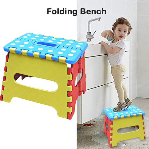 New Multifunction Children Kid Safety Folding Stool Outdoor Activity Home Traveling Necessity House Supplies Furniture Dot Chair