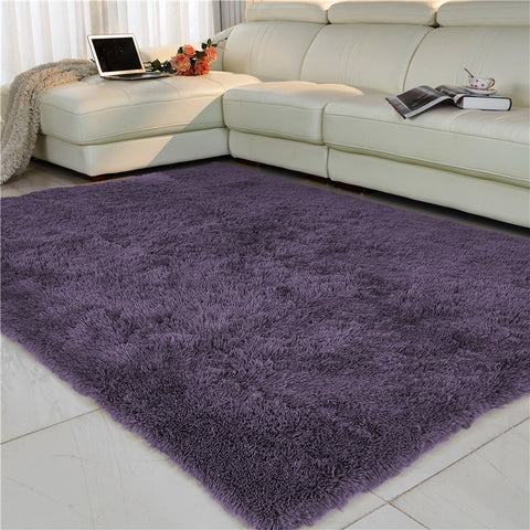 Living room/bedroom Rug Antiskid soft 150cm * 200 cm carpet modern carpet mat purpule white pink gray 11 color