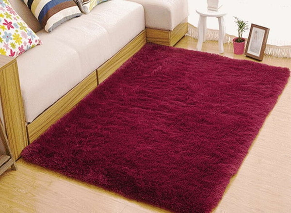 Living room/bedroom Rug Antiskid soft 150cm * 200 cm carpet modern carpet mat purpule white pink gray 11 color