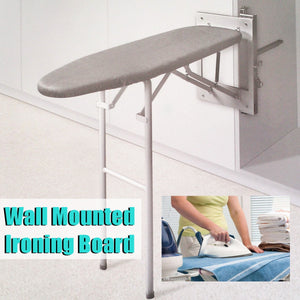 Wall Mounted Ironing Board Space Saving Solution Laundry or Kitchen Home Tool