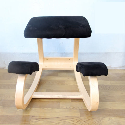 Ergonomic Kneeling Chair Stool Furniture Rocking Wooden Kneeling Computer Posture Chair Design correct posture anti-myopia chair