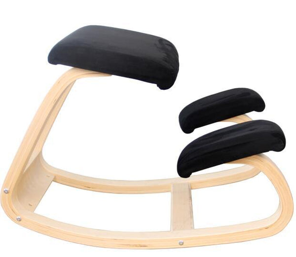 Ergonomic Kneeling Chair Stool Furniture Rocking Wooden Kneeling Computer Posture Chair Design correct posture anti-myopia chair