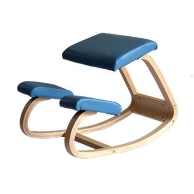 Ergonomic Kneeling Chair Stool Furniture Rocking Wooden Kneeling Computer Posture Chair Design correct posture anti-myopia chair