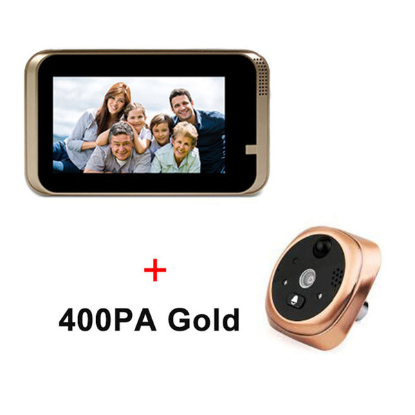 Peephole Doorbell Camera Wifi Monitor APP Control For IOS Andriod HD720P Night Vision PIR Motion Detection Smart Video Doorbell