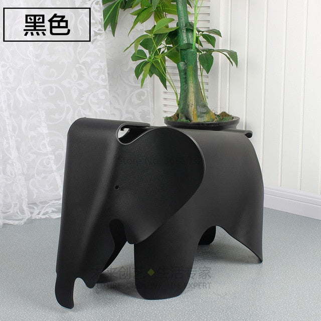 The Children Animal Kids Chair Elephant Shape Children Chair In Room Welcomed By The Waterproof PP Plastic Chairs Bearing