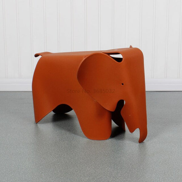 The Children Animal Kids Chair Elephant Shape Children Chair In Room Welcomed By The Waterproof PP Plastic Chairs Bearing