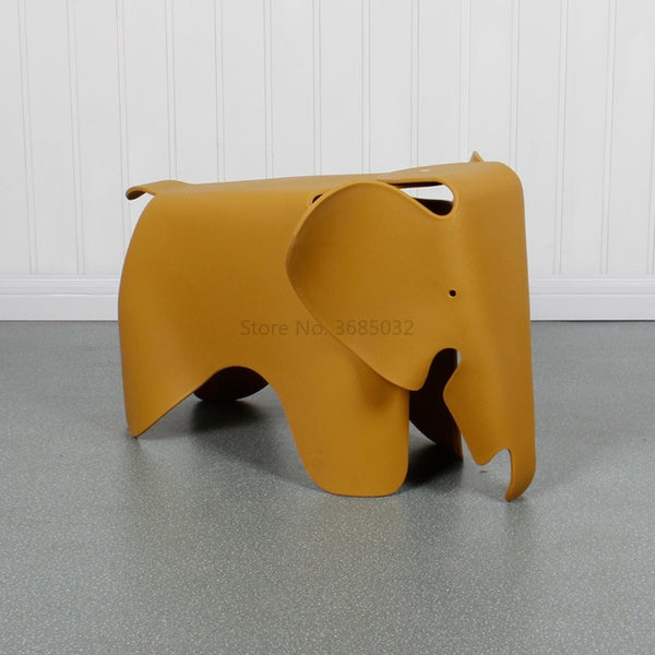 The Children Animal Kids Chair Elephant Shape Children Chair In Room Welcomed By The Waterproof PP Plastic Chairs Bearing