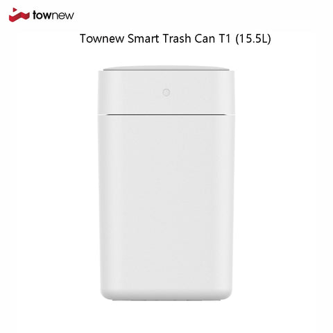 Oringal Townew Smart Trash Can T1 Large Capacity Automatic Smart Infrared Motion Sensor Rubbish Waste Bin Kitchen Garbage Bin