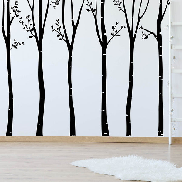 1 set of trees Vinyl Wall Decals Large Tree Wall Vinyl Sticker Vinyl Tree Wall Art Decor Nursery, Living-room Stickers