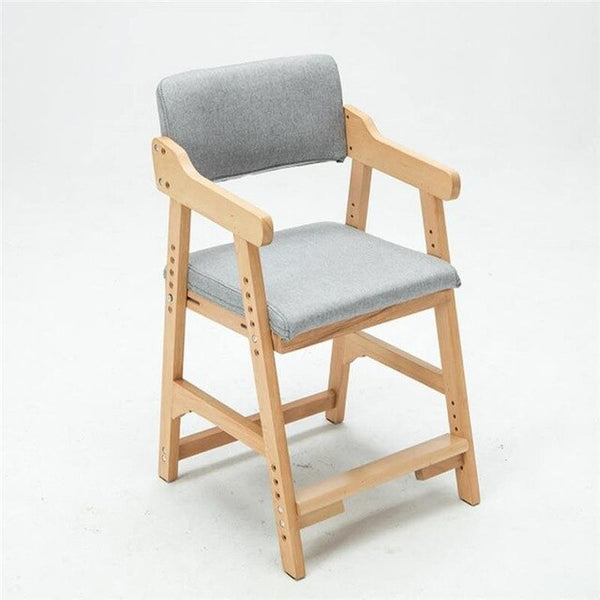 Mobiliario Meuble Infantiles Silla De Estudio Wood Adjustable Cadeira Infantil Children Furniture Chaise Enfant Kids Chair