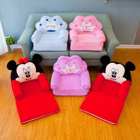 Folding childrenundefineds sofa cartoon multifunctional baby seat bench kindergarten stool kids sofa