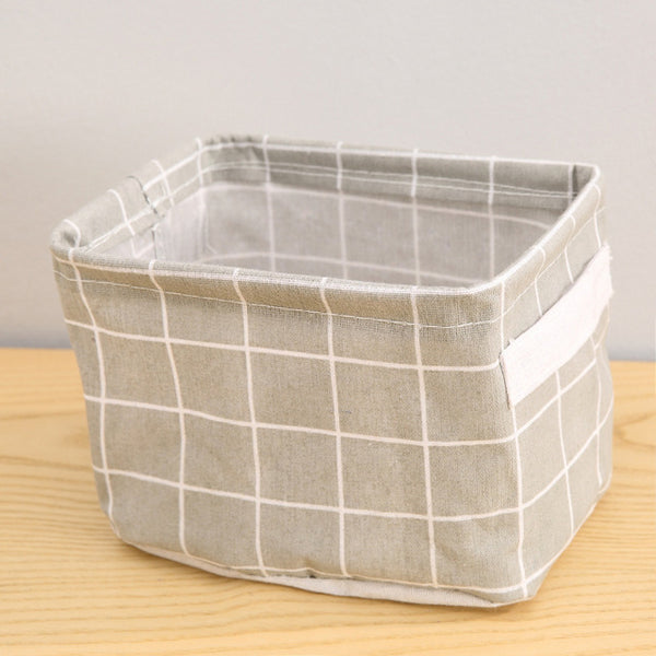 MICCK DIY Desktop Storage Basket Sundries Underwear Toy Storage Box Cosmetic Book Organizer  Stationery Container Laundry Basket