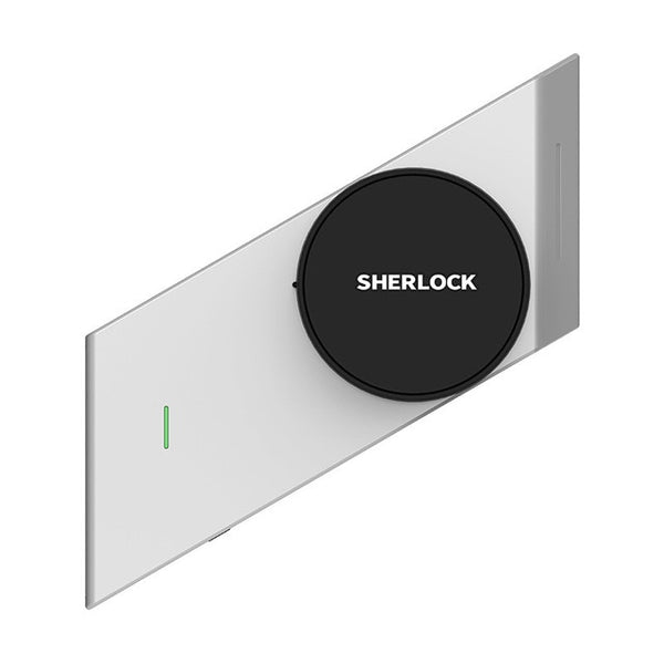 S2 Silver/black Sherlock lock S2 update Bluetooth phone app control Smart lock Keyless support remote key Electronic Door lock