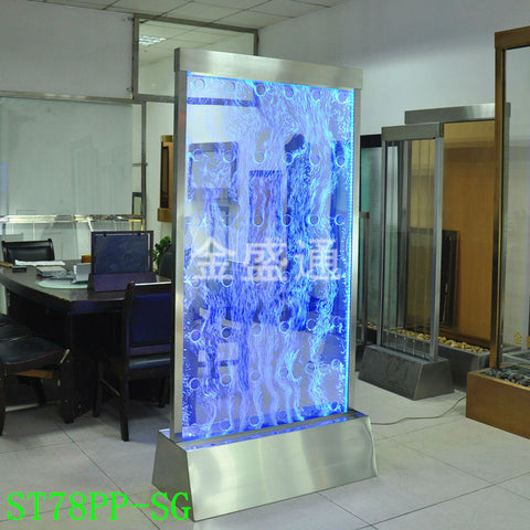 KTV effect led light water bubble wall,panel wall divider,water bubble Screen,Bubble Fountain